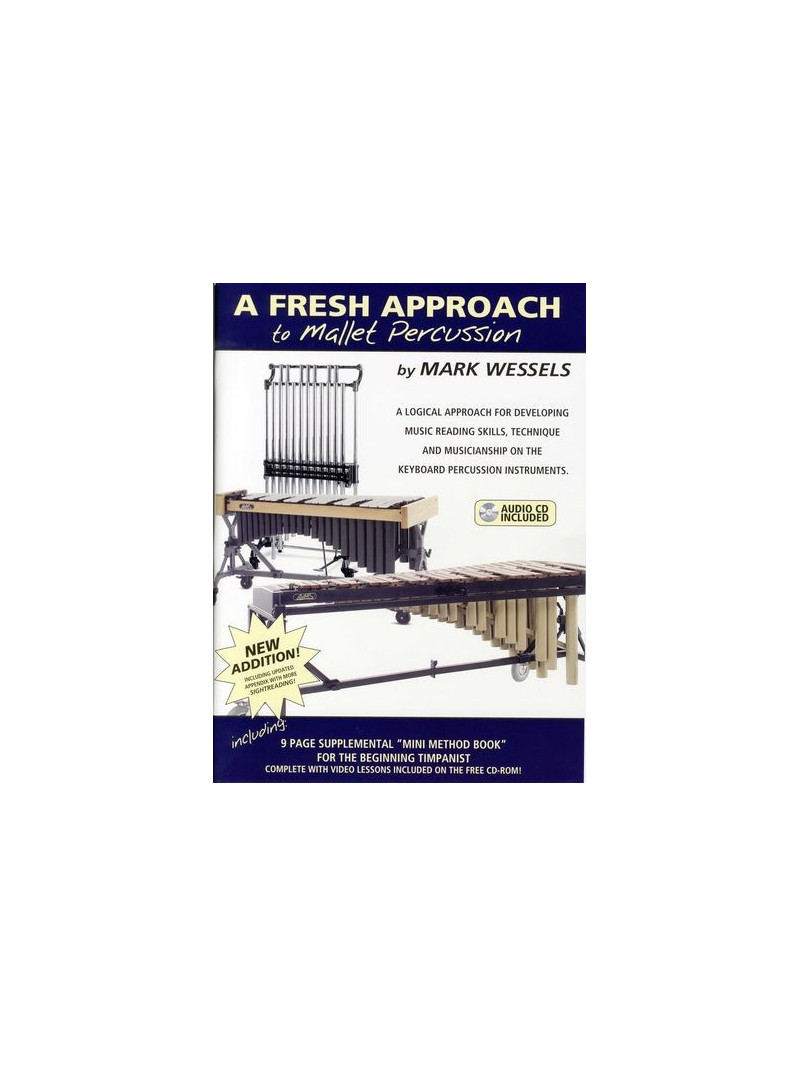 A Fresh Approach to Mallet Percussion (book/CD/CD Rom )