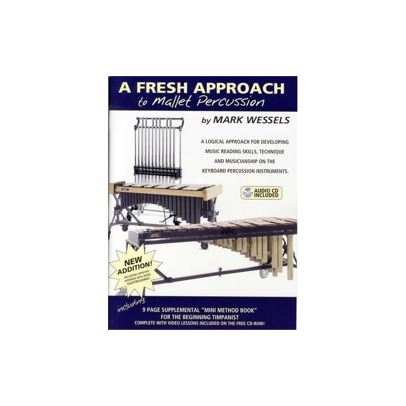 A Fresh Approach to Mallet Percussion (book/CD/CD Rom )