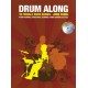 Drum Along: 10 Female Rock Songs (book/Cd Play Along)