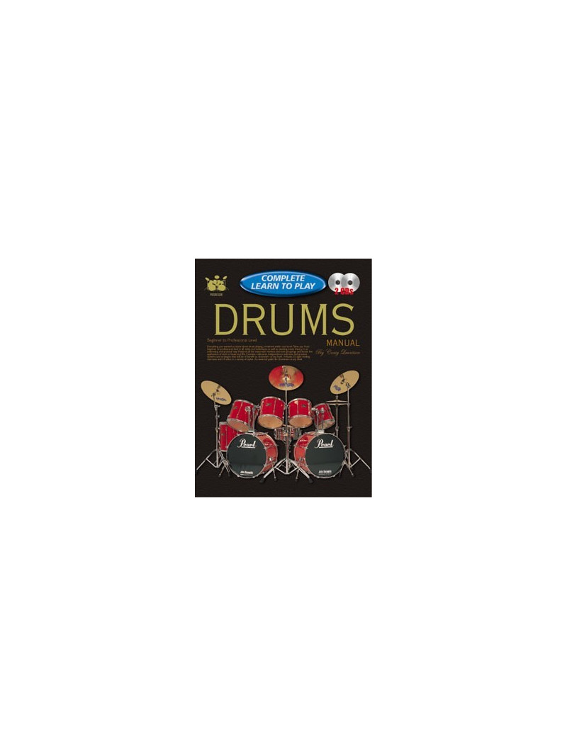 Complete Learn To Play Drums Manual (book/2 CD)