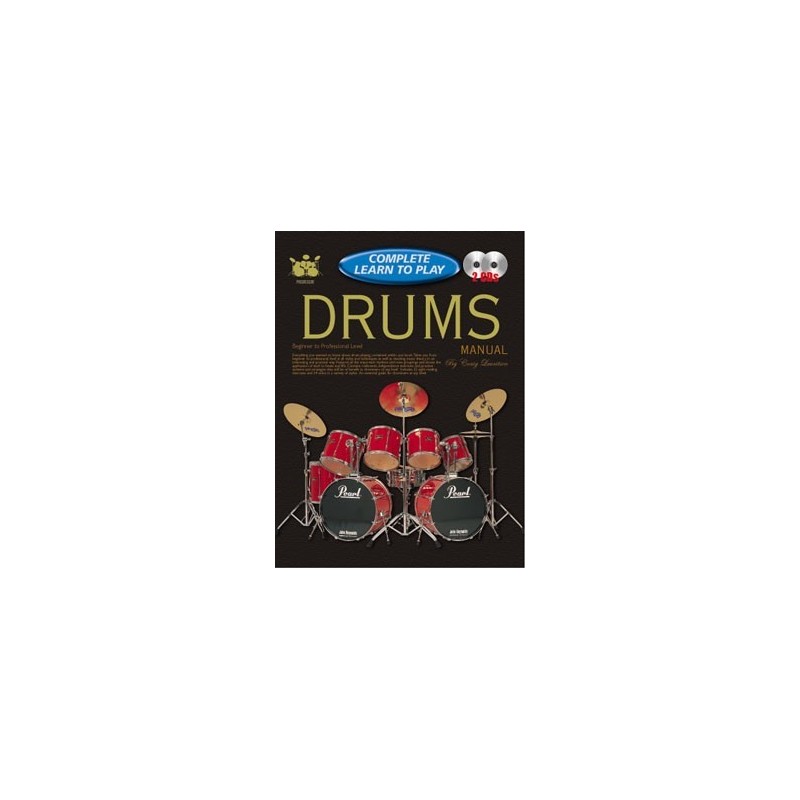 Complete Learn To Play Drums Manual (book/2 CD)