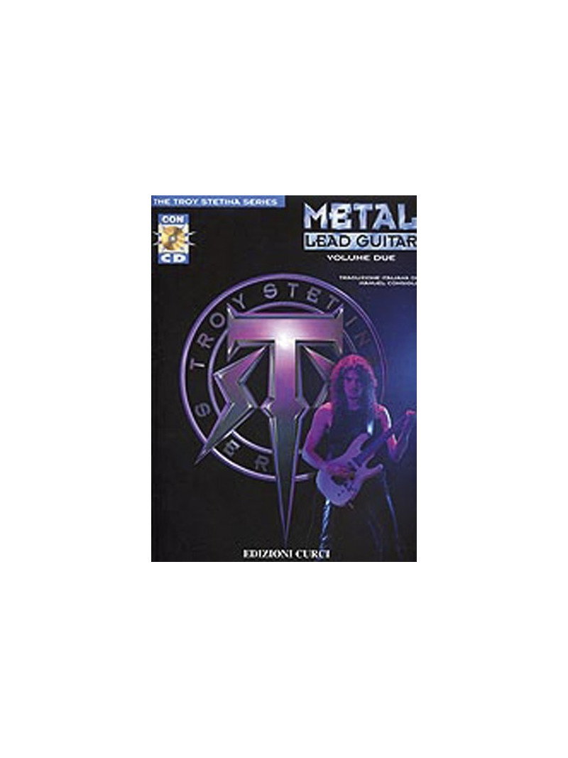 Metal Lead Guitar Volume 2 (book/CD) Edizione italiana
