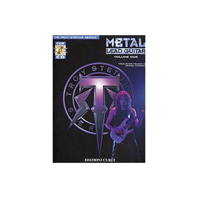 Metal Lead Guitar Volume 2 (book/CD) Edizione italiana