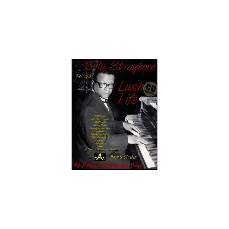 Aebersold 66: Billy Strayhorn Lush Life (book/CD) 