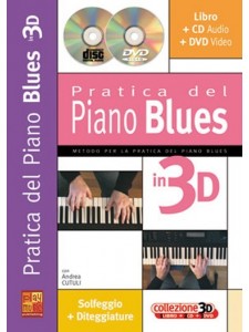 Pratica del piano blues in 3D (libro/CD/DVD)
