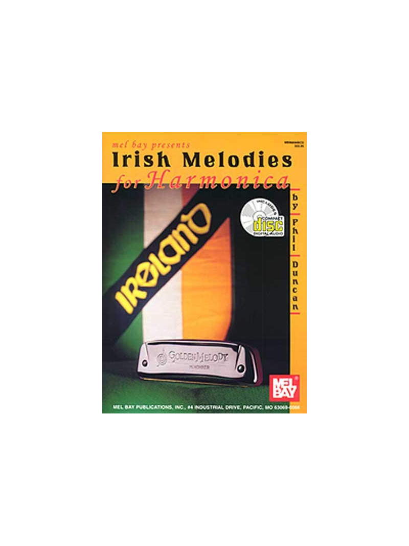 Irish Melodies for Harmonica (book/CD)