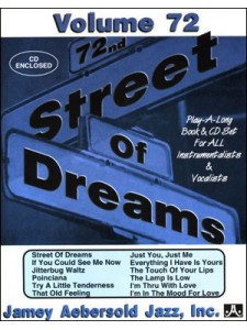 Aebersold 72: Street of Dreams (book/CD)