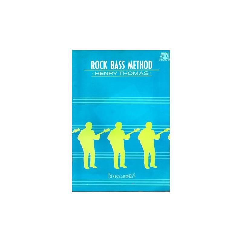 Rock bass method (book & cassette)