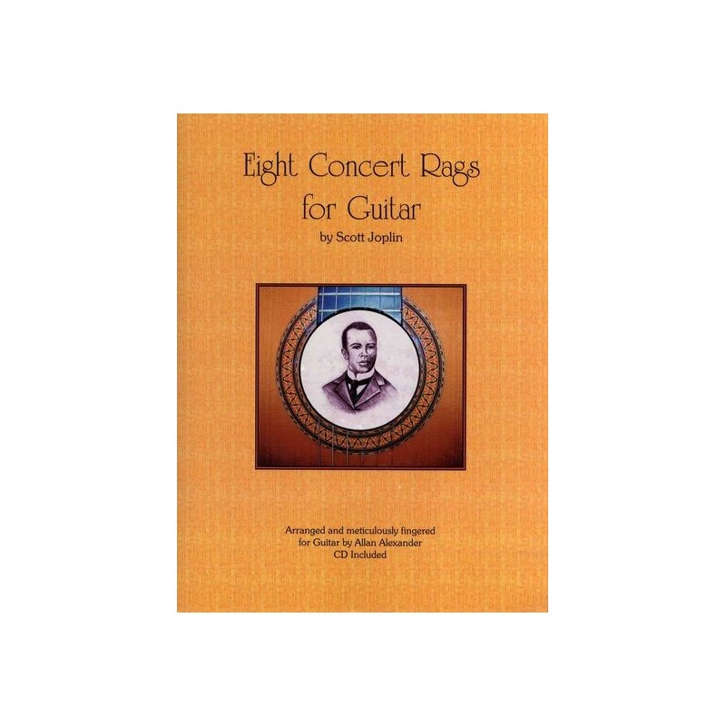 Eight Concert Rags For Guitar (book/CD)