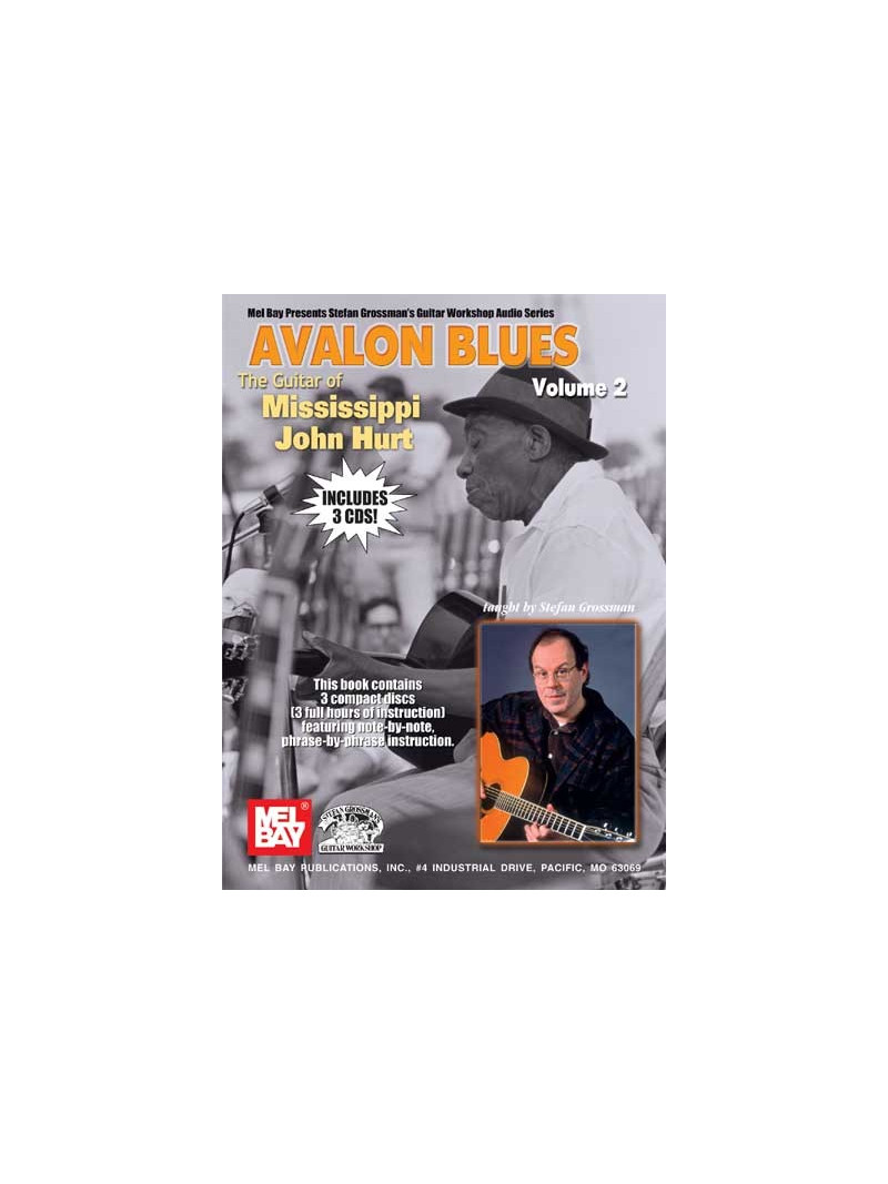 Mississippi John Hurt: Avalon Blues (book/3-CD)