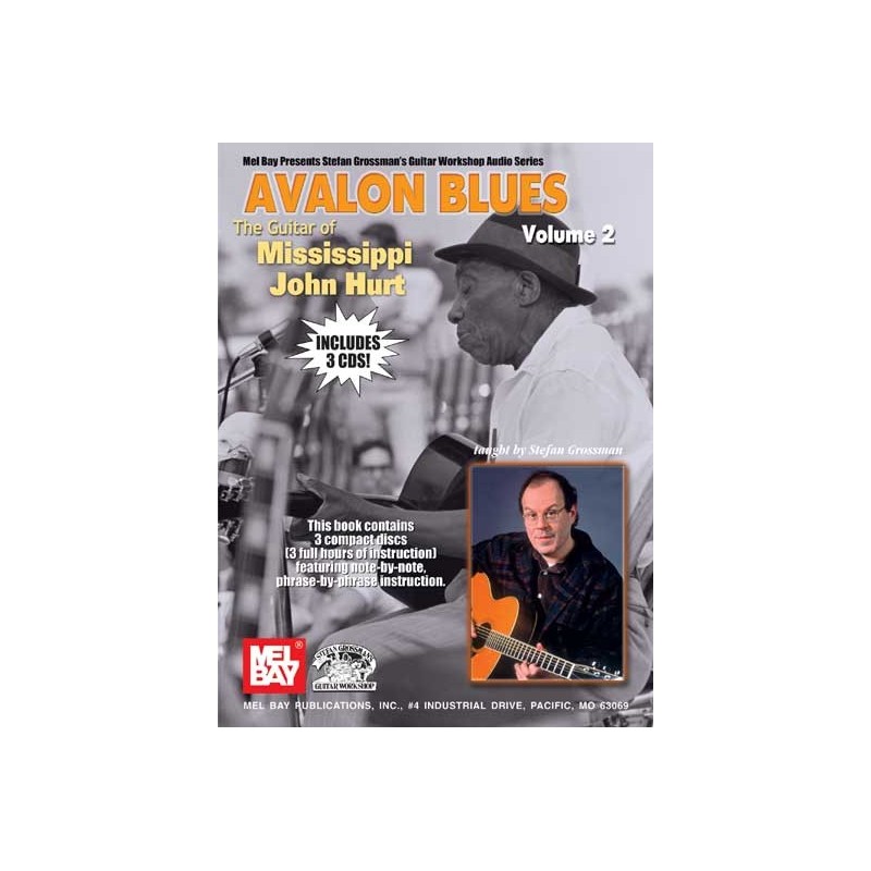 Mississippi John Hurt: Avalon Blues (book/3-CD)