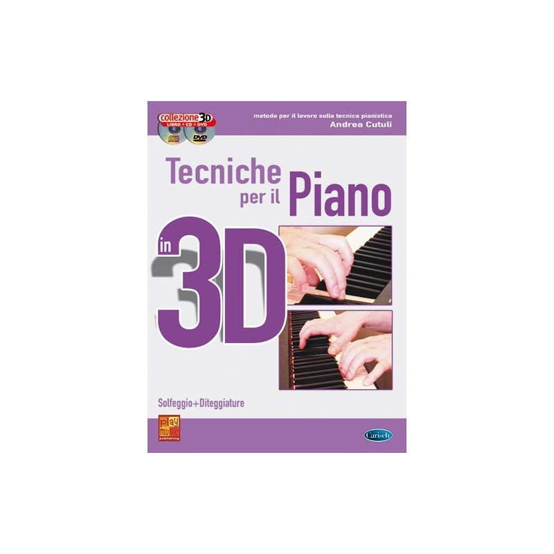 Tecniche per il piano in 3D (libro/CD/DVD)