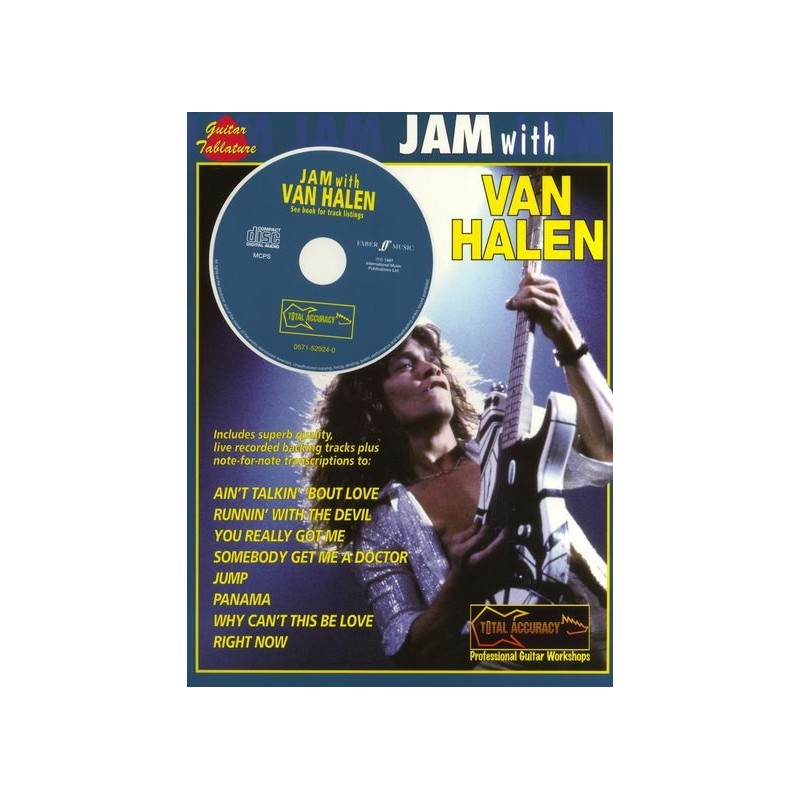 Jam with Van Halen (book/CD play-along)