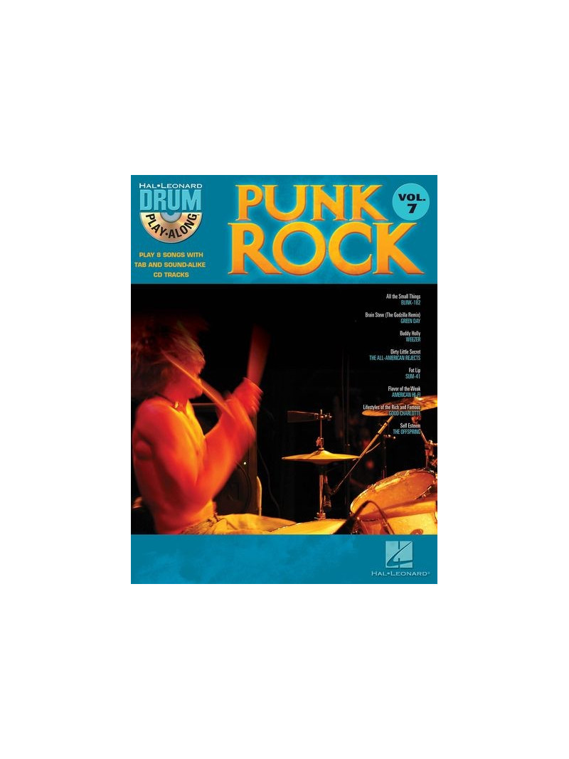 Punk Rock: Drum Play-Along volume 7 (book/CD)