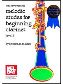 Melodic Etudes For Beginning Clarinet