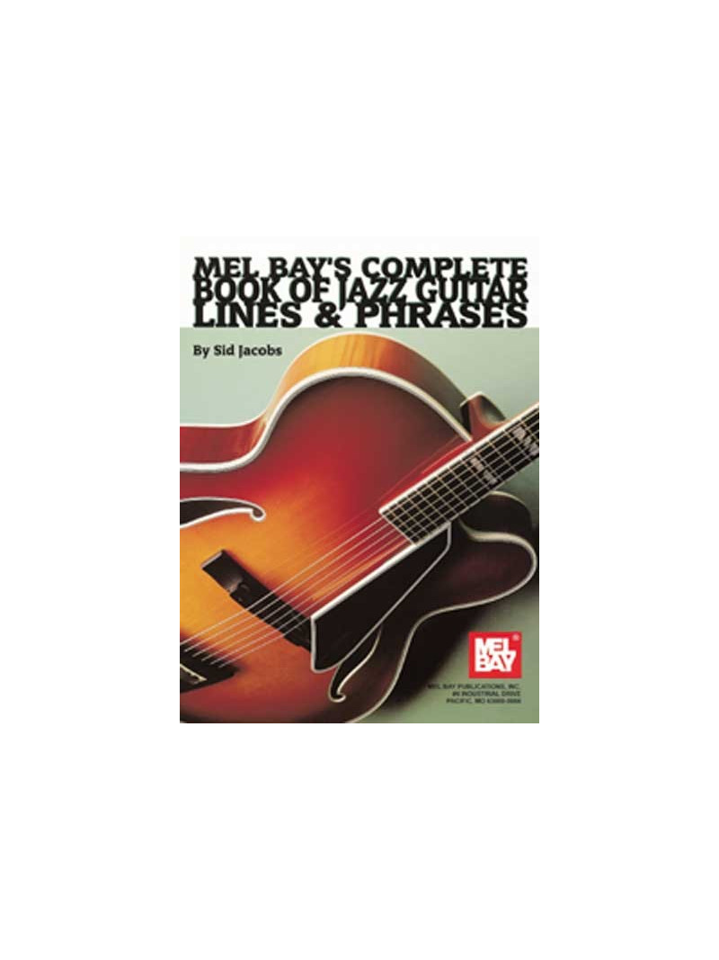 Complete Book of Jazz Guitar Lines & Phrases (Book/CD)