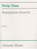 Philip Glass - Saxophone Quartet (score)