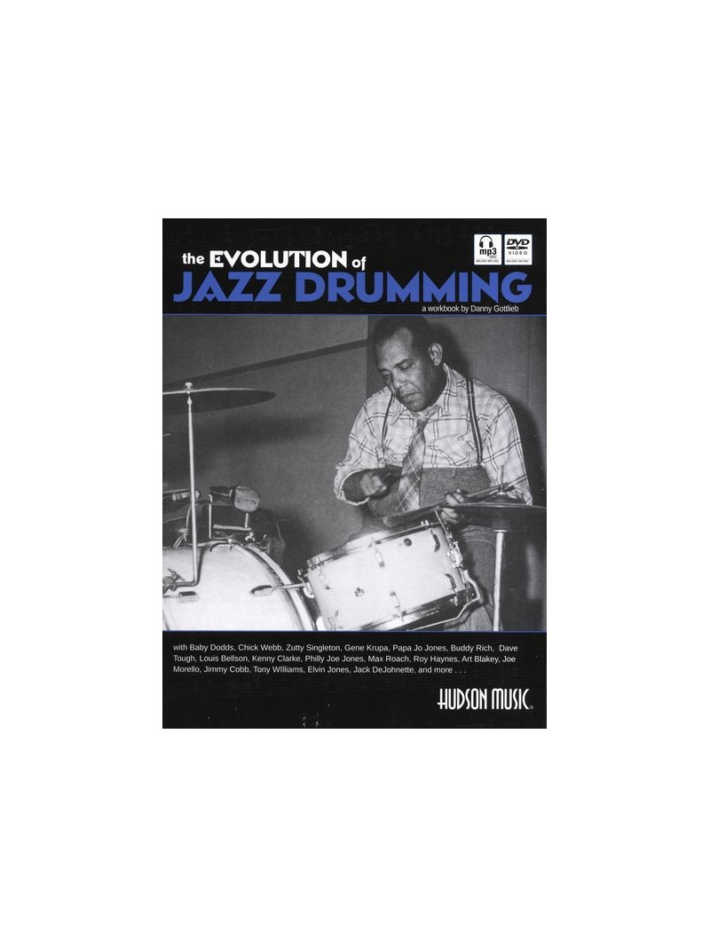 The Evolution Of Jazz Drumming (book/DVD/CD MP3)
