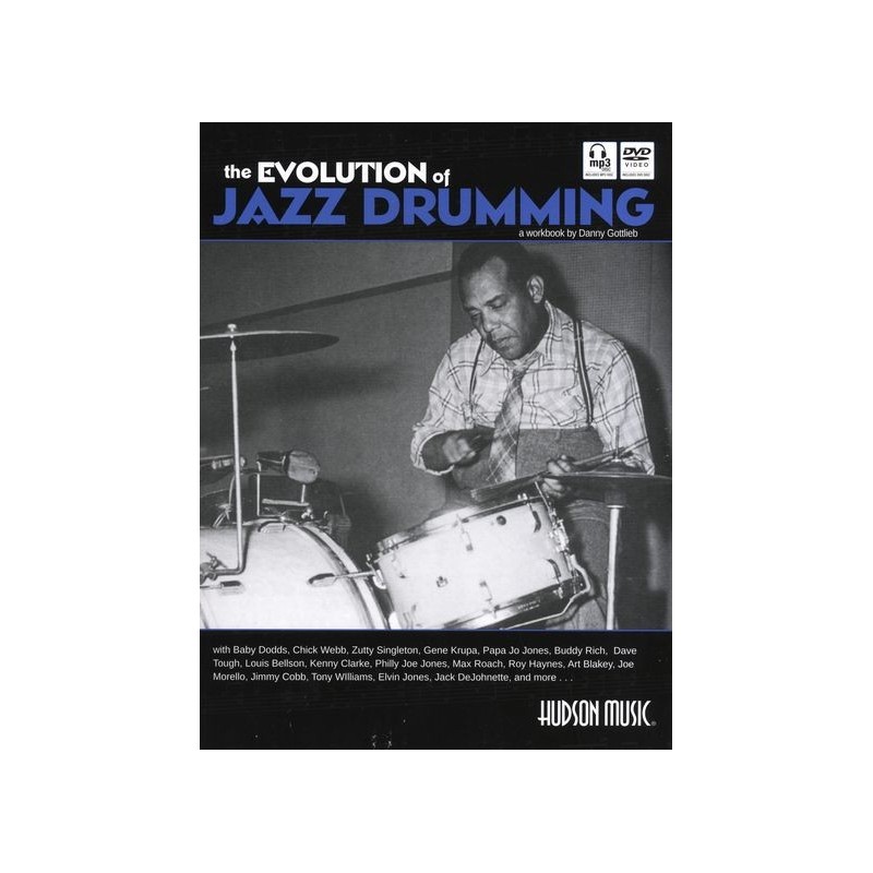 The Evolution Of Jazz Drumming (book/DVD/CD MP3)