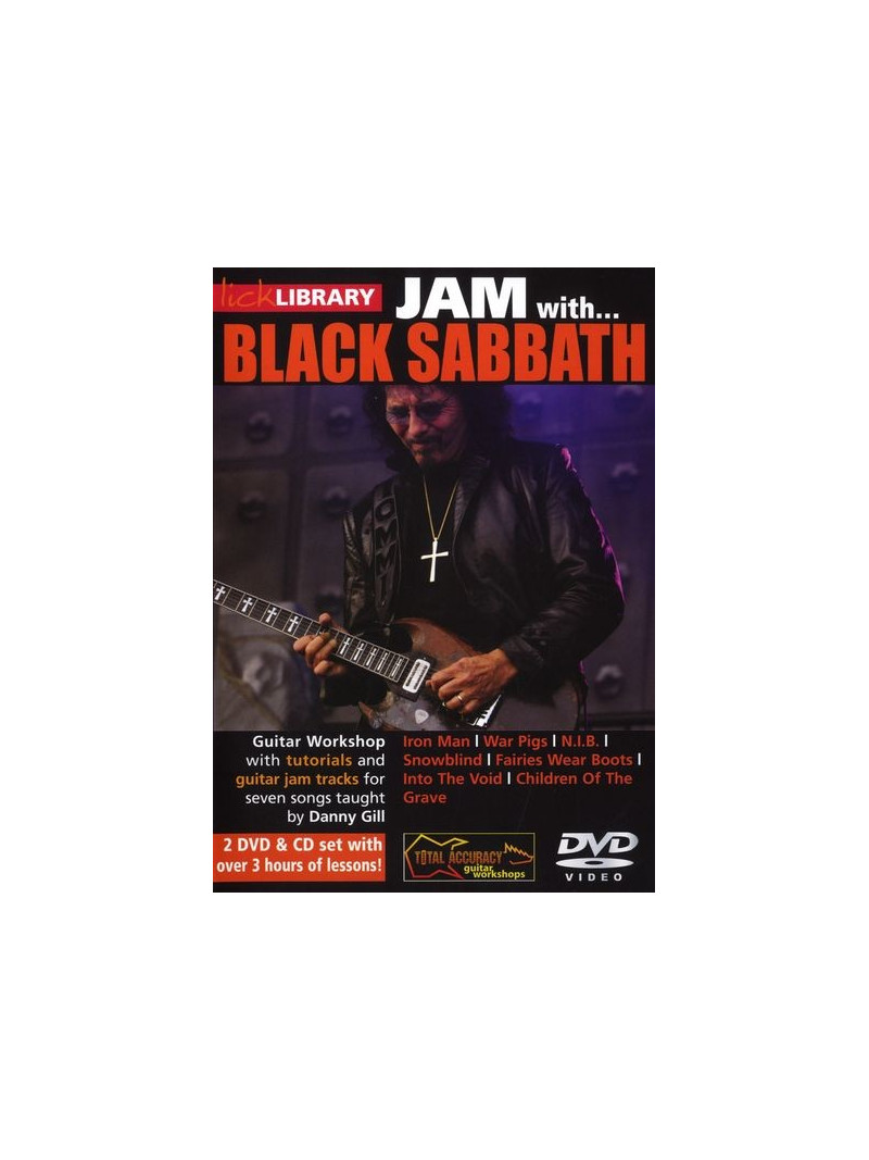 Lick Library: Jam With Black Sabbath (2 DVD/CD)