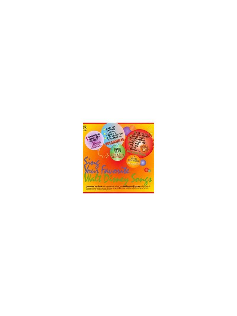 Sing Your Favorite Walt Disney Songs (CD play-along))