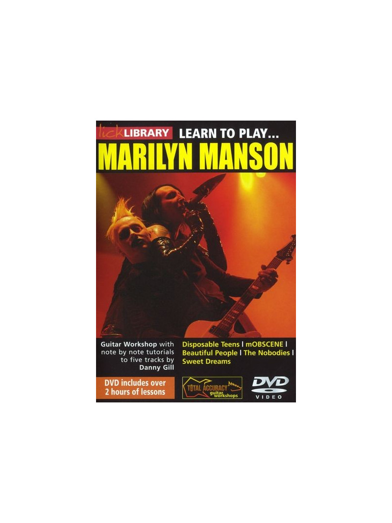 Lick Library: Learn To Play Marilyn Manson (DVD)