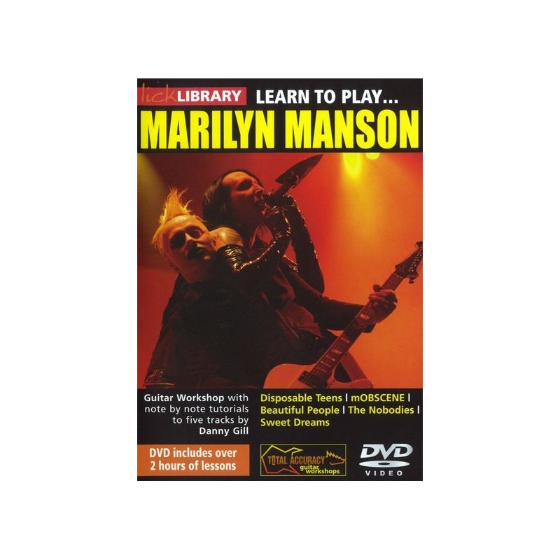 Lick Library: Learn To Play Marilyn Manson (DVD)