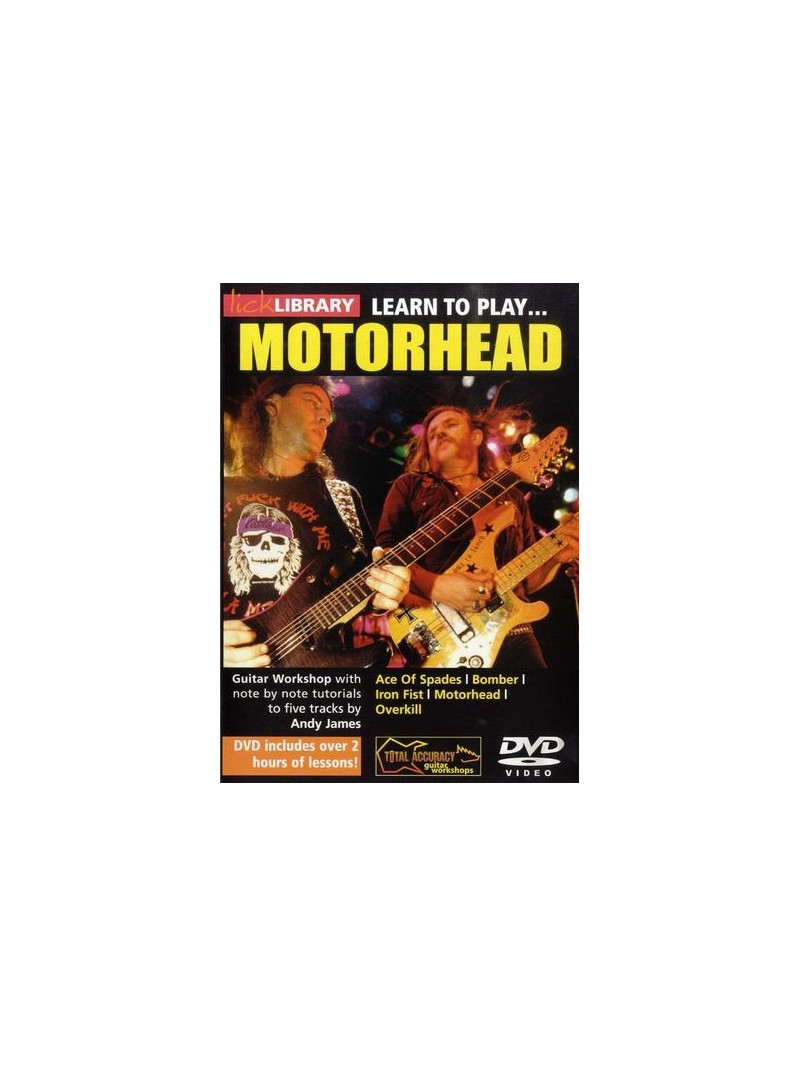 Lick Library: Learn To Play Motorhead (DVD)