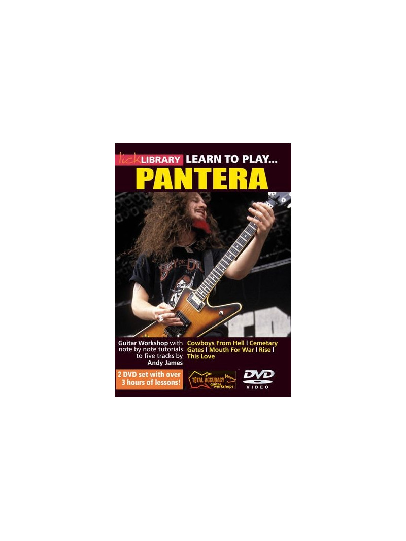 Lick Library: Learn To Play Pantera (DVD)