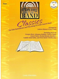 Playing with a Band: Classics for Flute (book/CD play-along)
