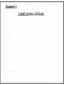 Conversation In Blue