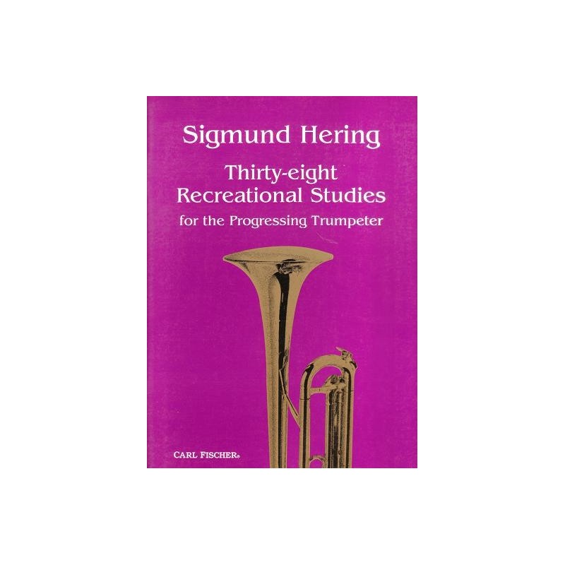 Thirty-eight Recreational Studies for the Progressing Trumpeter