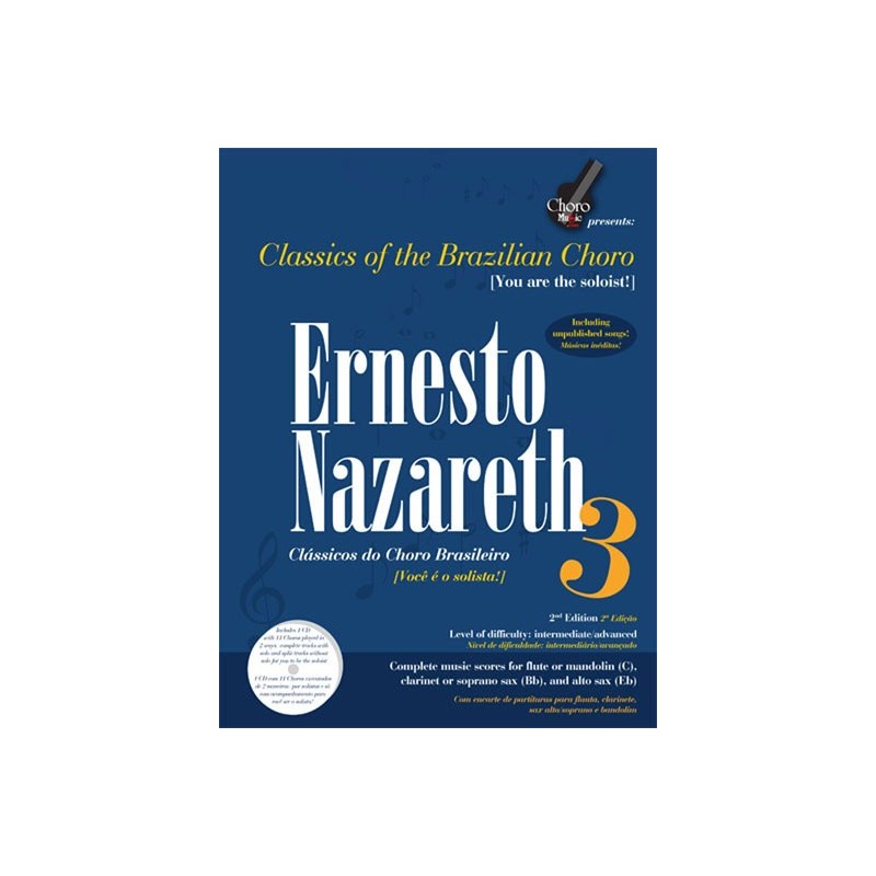 Classics of the Brazilian Choro vol. 3 (book/CD)