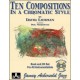 Ten Compositions In A Chromatic Style (book/CD)