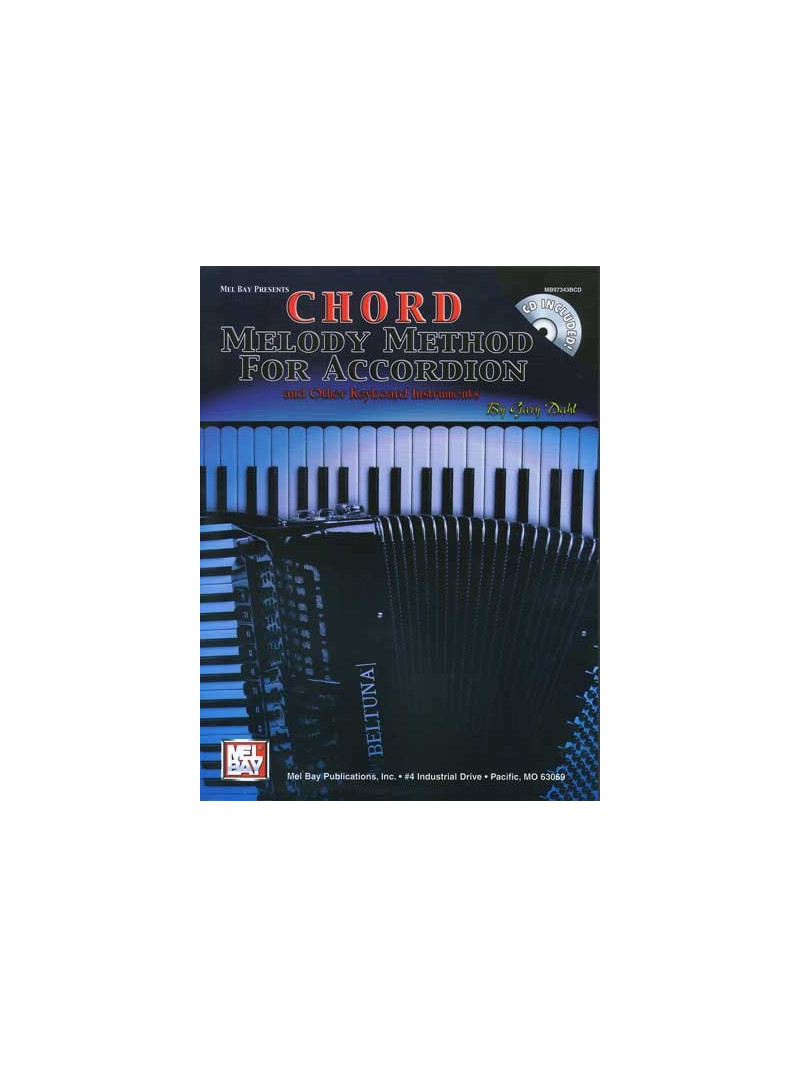 Chord Melody Method For Accordion (bokk/CD)