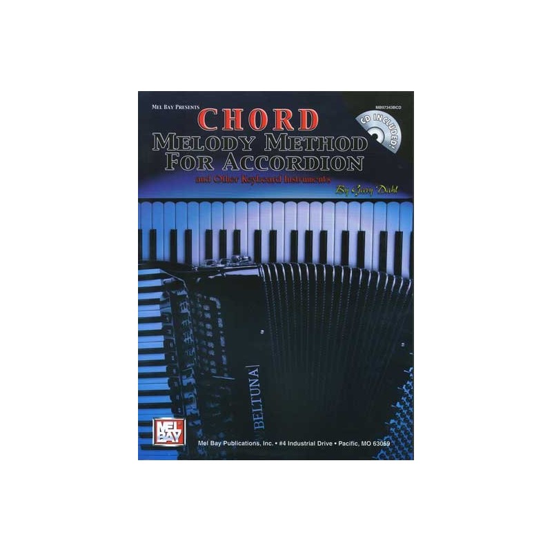 Chord Melody Method For Accordion (bokk/CD)