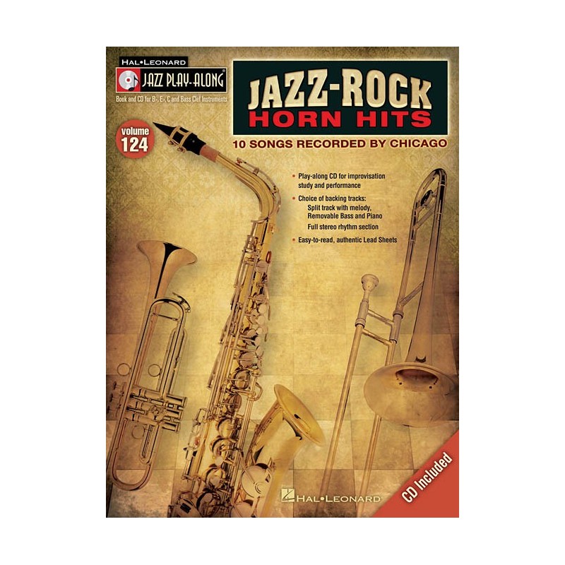 Jazz Play-Along vol.124: Jazz-Rock Chicago (book/CD)