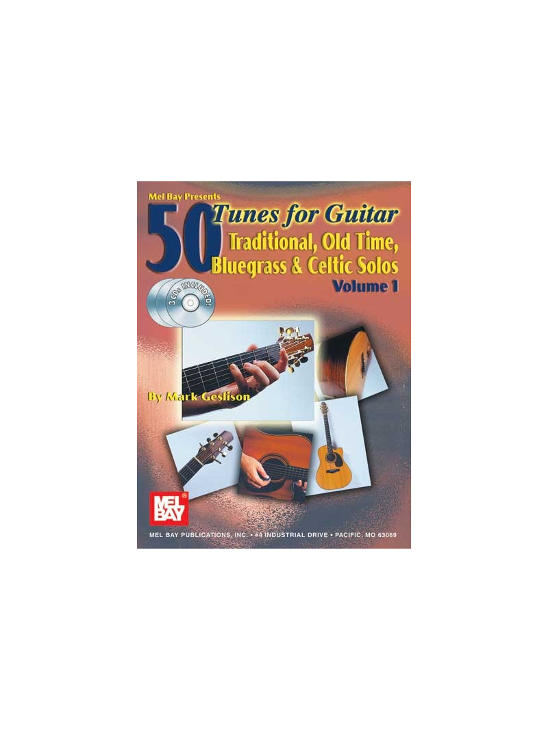 50 Tunes for Guitar (book/3 CDs)