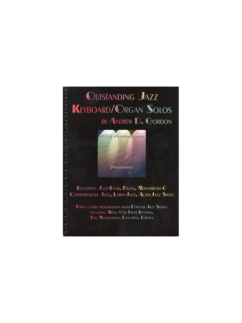 Outstanding Jazz Keyboard/Organ Solos (book/CD)