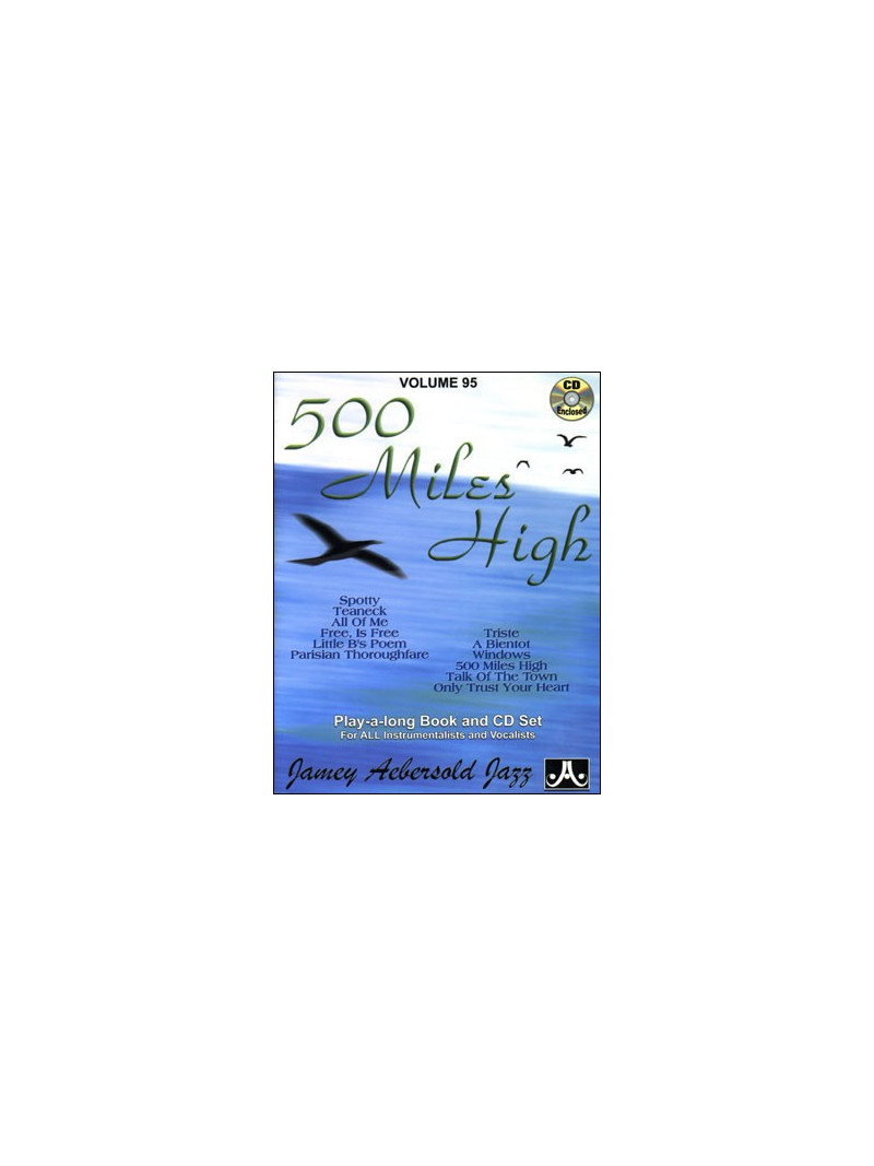 Aebersold 95 - 500 Miles High (Book/CD Play-Along)