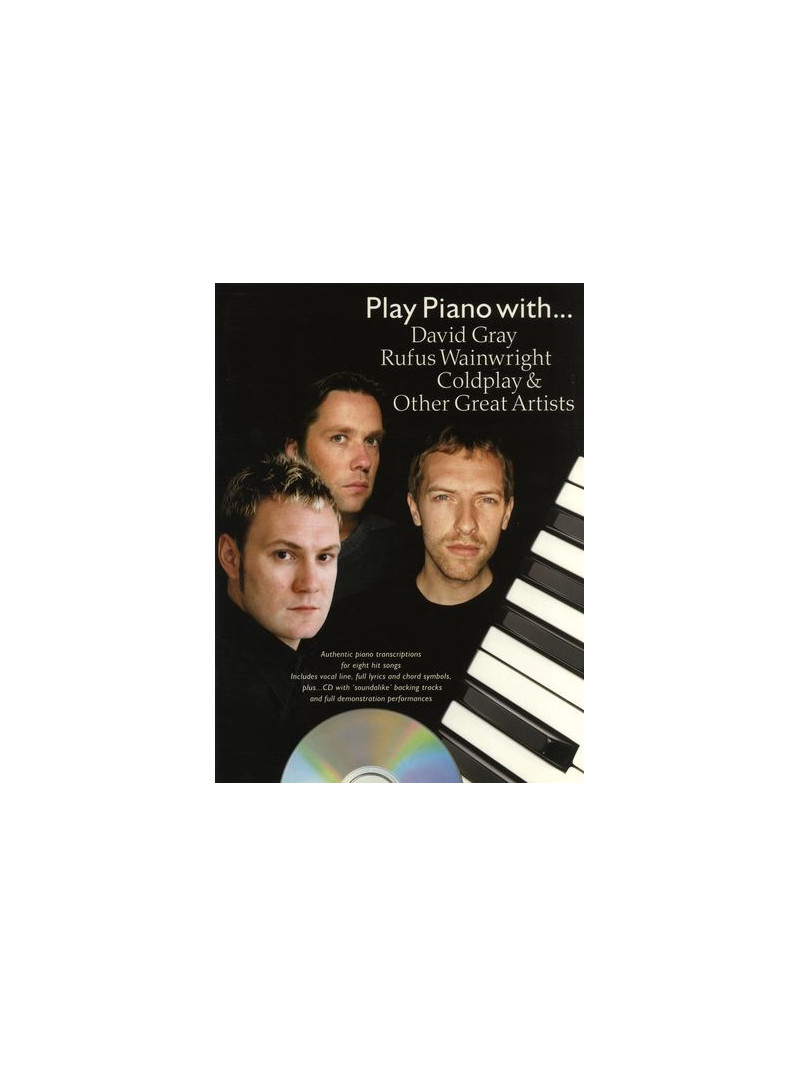 Play Piano With... David Gray, Rufus Wainwright (book/CD)