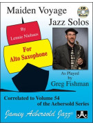 Maiden Voyage Solos For Alto Sax (book/CD play along)
