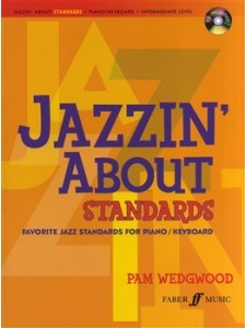 Jazzin' About Standards: For Piano/Keyboard (book/CD)