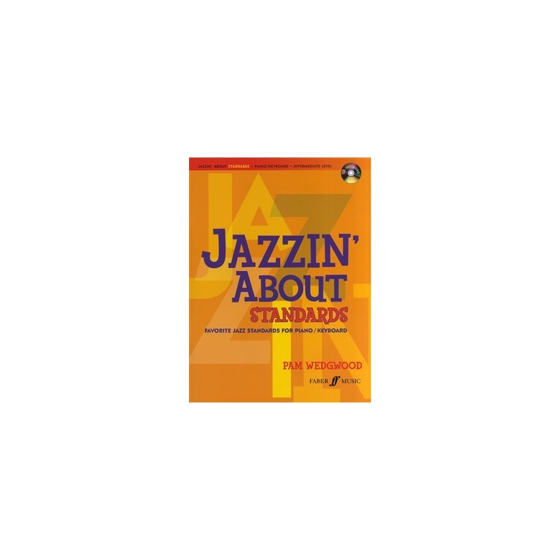 Jazzin' About Standards: For Piano/Keyboard (book/CD) 