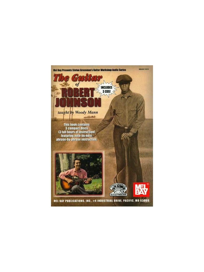 The Guitar of Robert Johnson (book/3-CD)