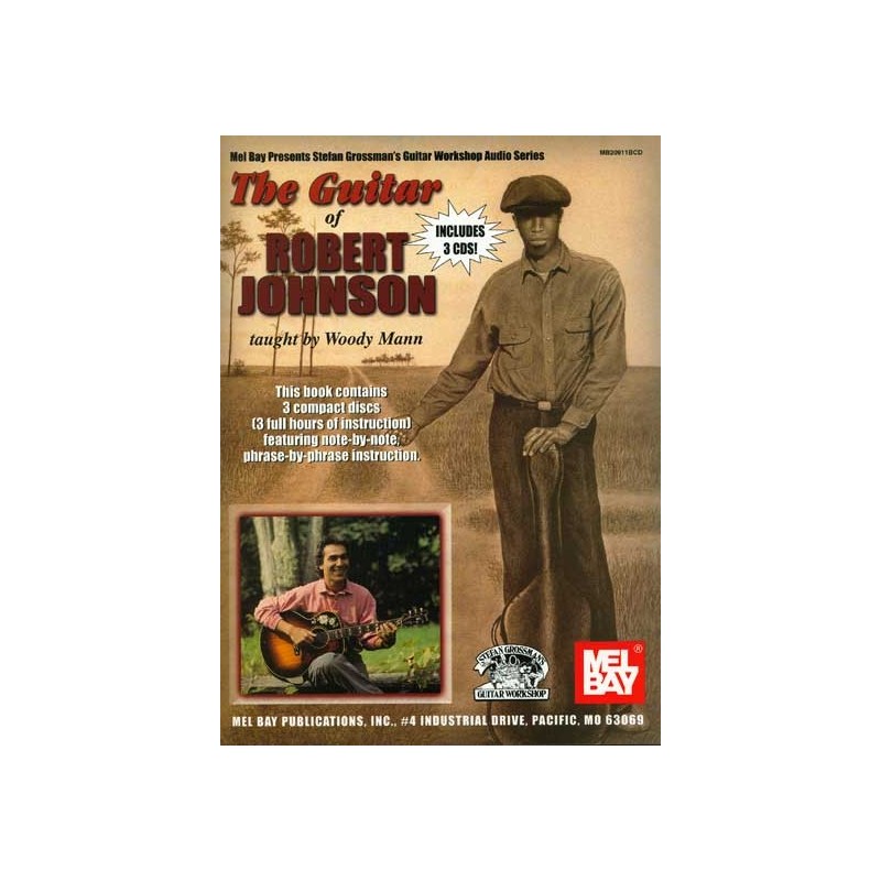 The Guitar of Robert Johnson (book/3-CD)