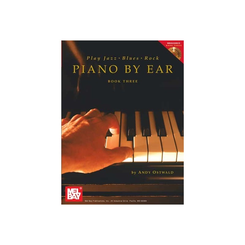 Play Jazz, Rock, Blues Piano by ear: book 3 (book & CD)