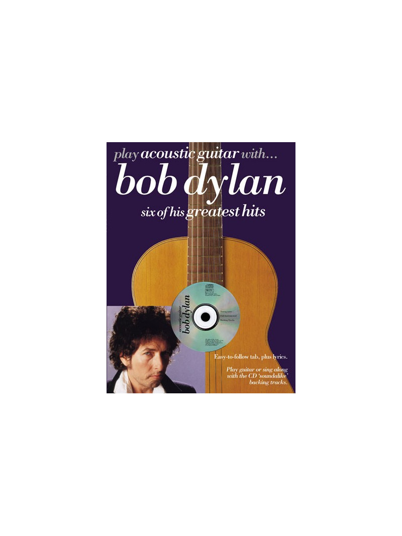 Play Acoustic Guitar with Bob Dylan (book/CD)
