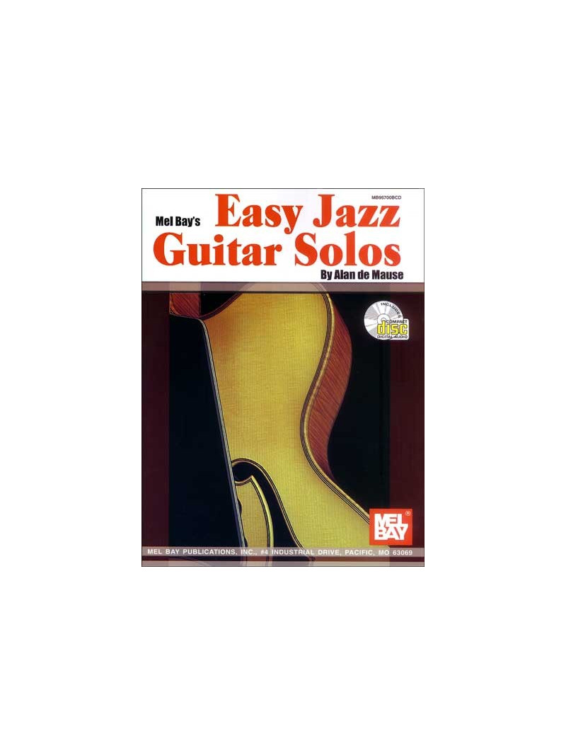 Easy Jazz Guitar Solos (book/CD)