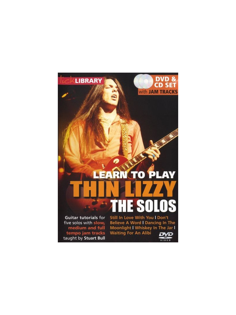 Lick Library: Learn To Play Thin Lizzy - The Solos (DVD)